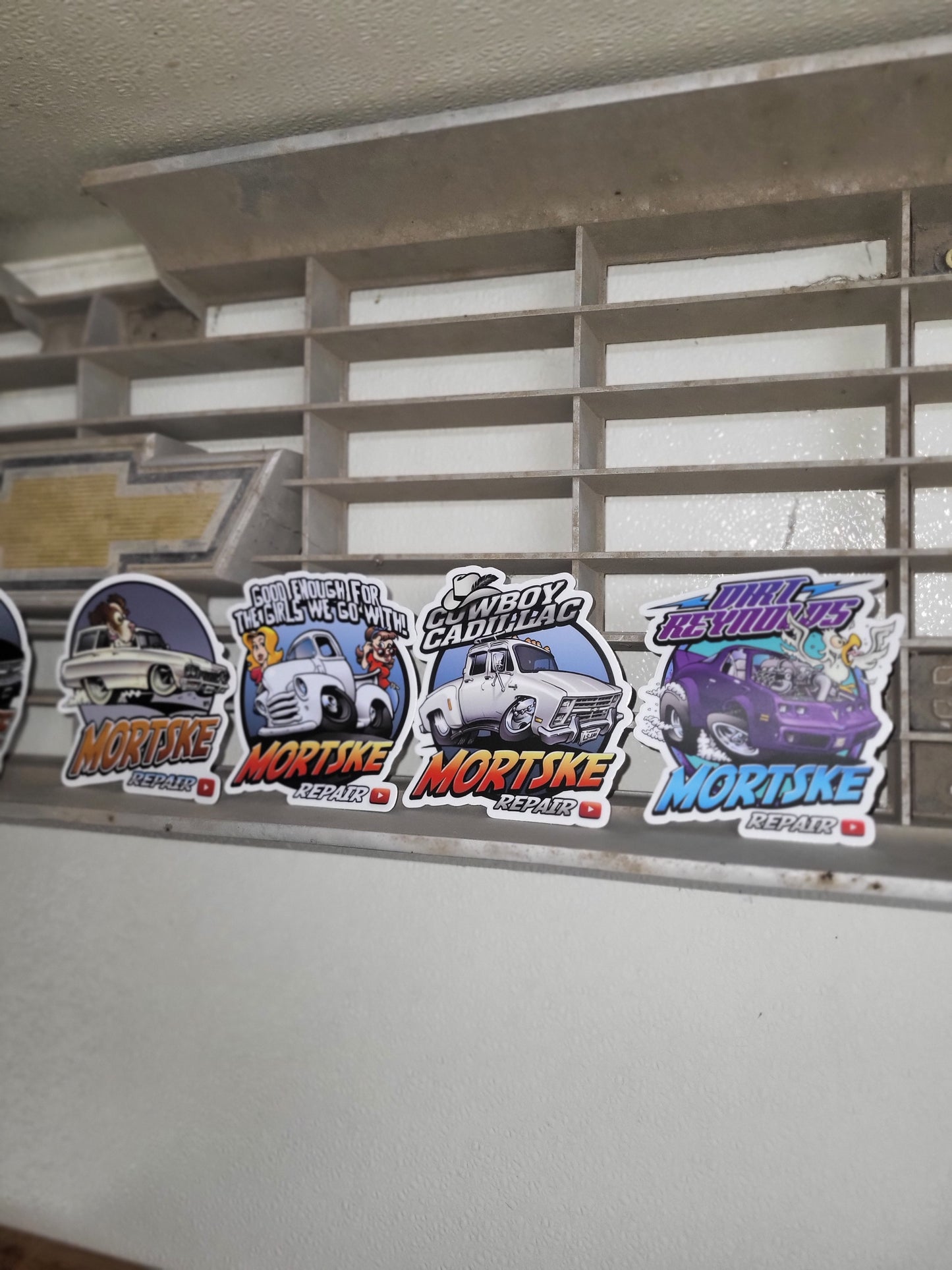 Mortske GM 4" Decal Collection