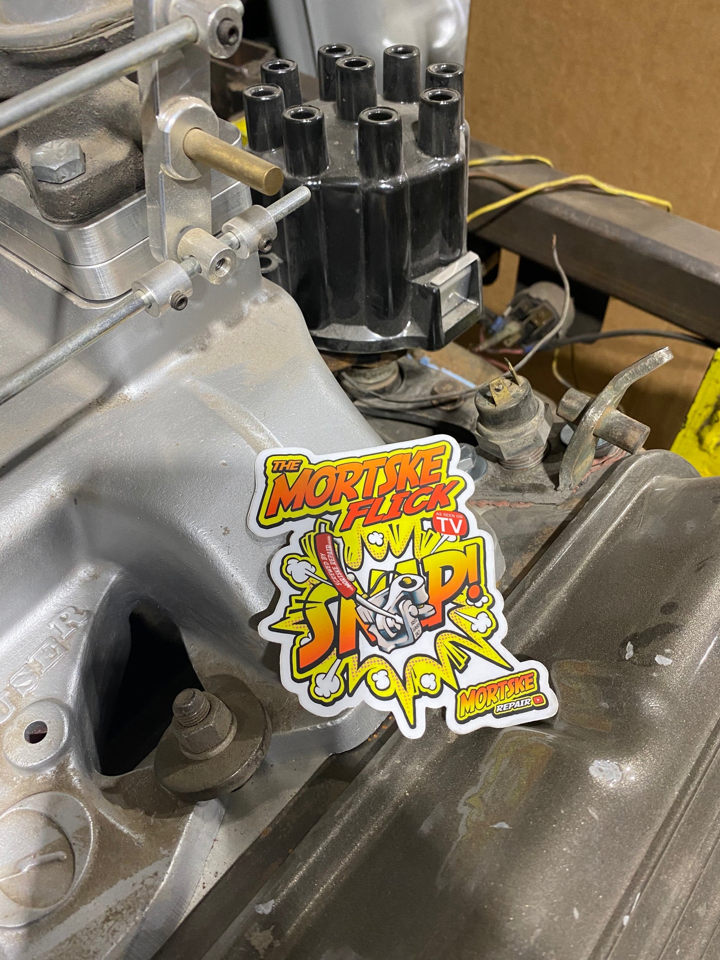 The Mortske Flick Decal