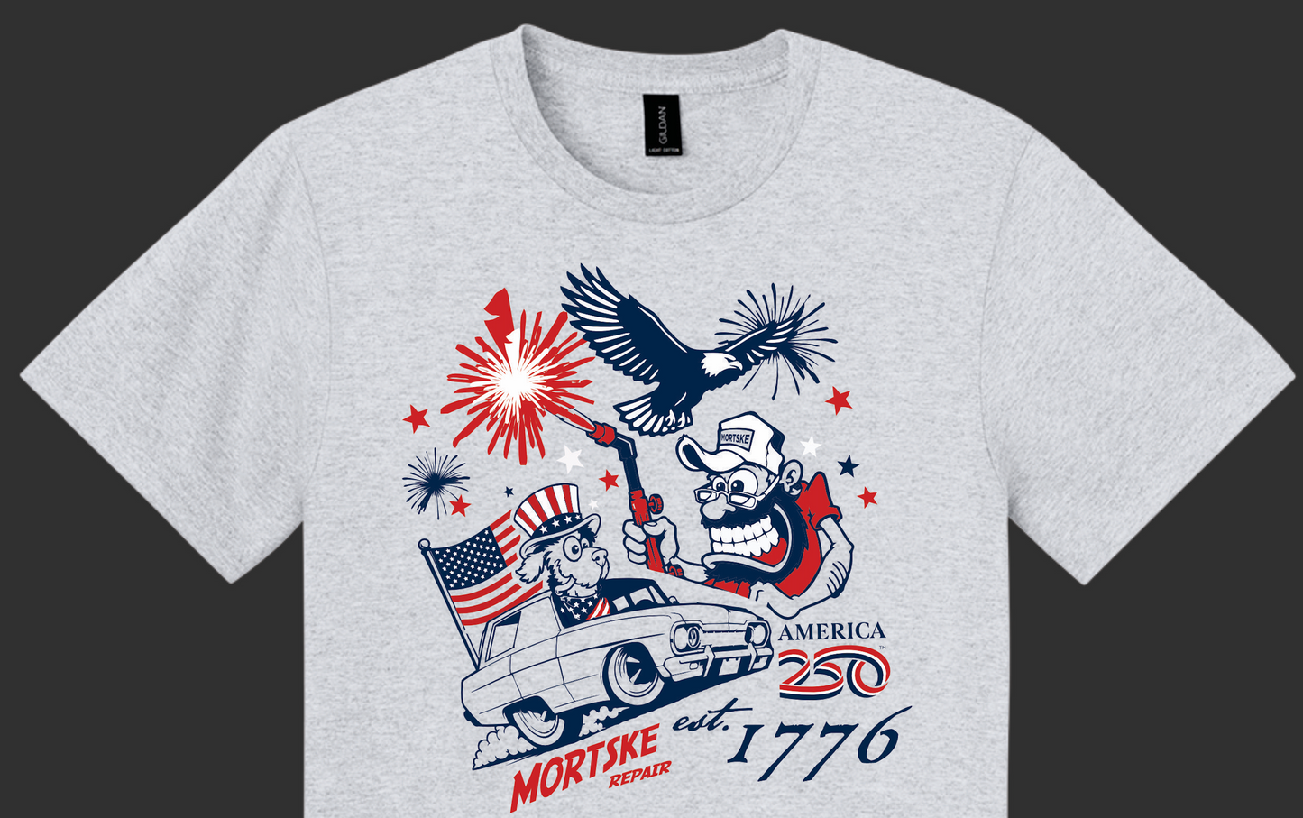 Mortske Repair 'Merica 250 Shirt