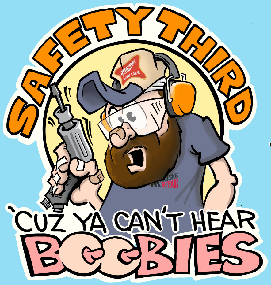 Safety Third Mortske Repair Decal