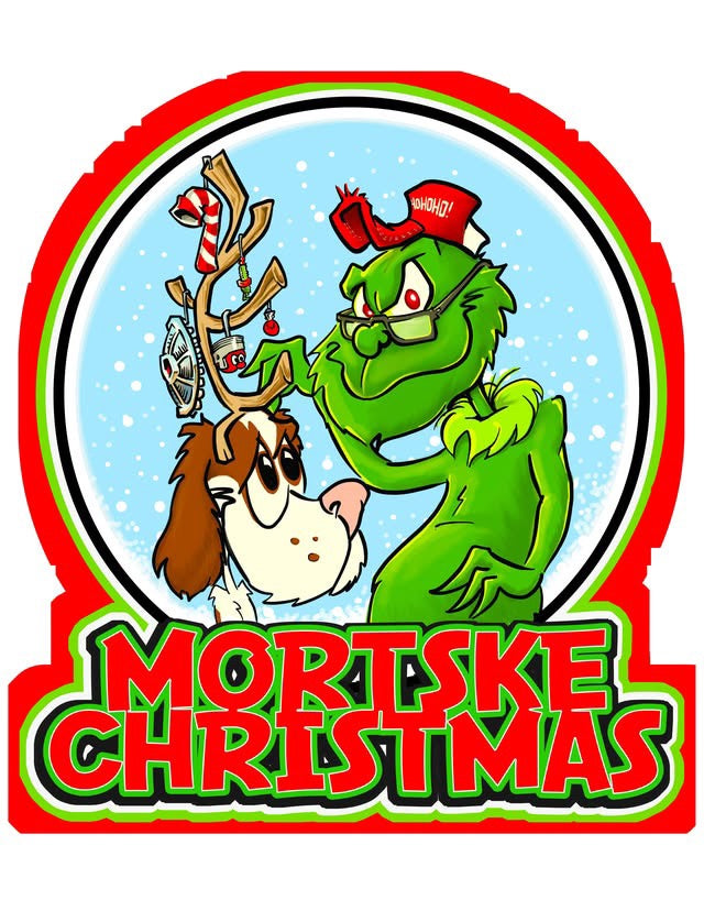 Mortske Repair Mortske Christmas Decal