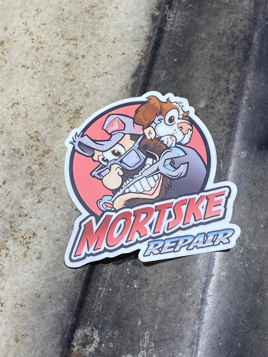 Mortske and Duff Decal