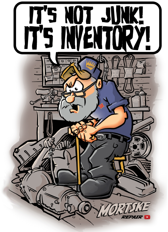 It's Not Junk It's Inventory Mortske Repair Decal