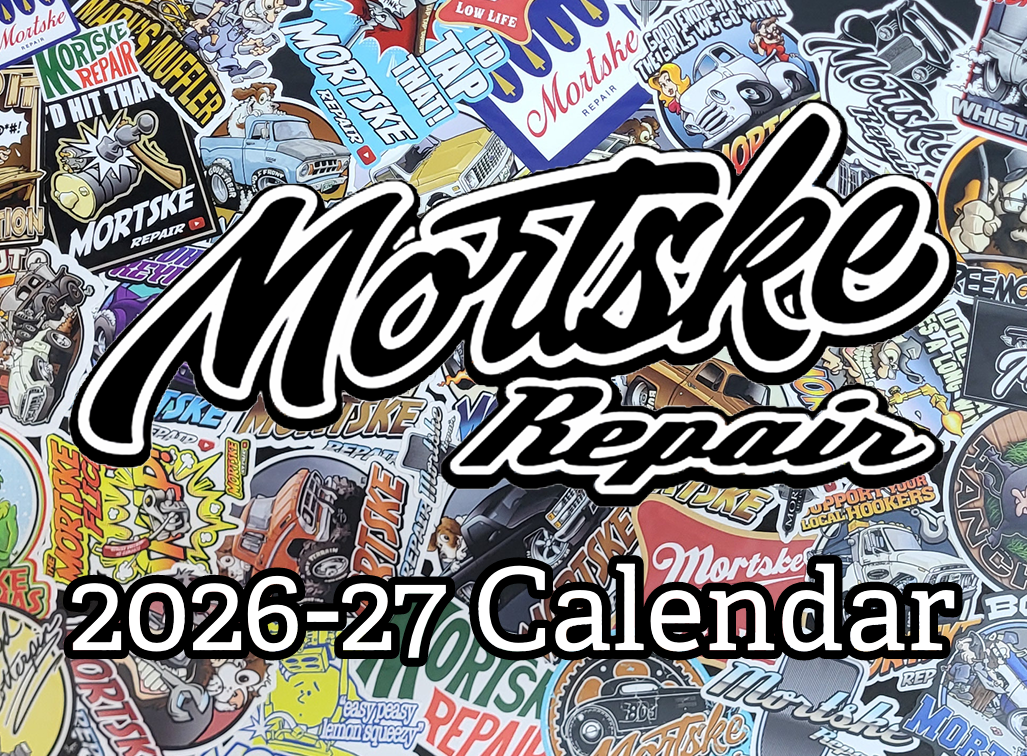 Mortske Repair 2026 Calendar