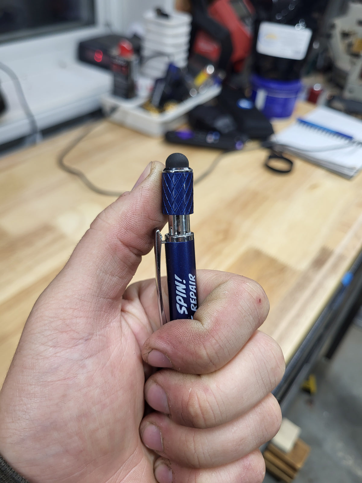 Mortske Repair Fidget Spinner Pen