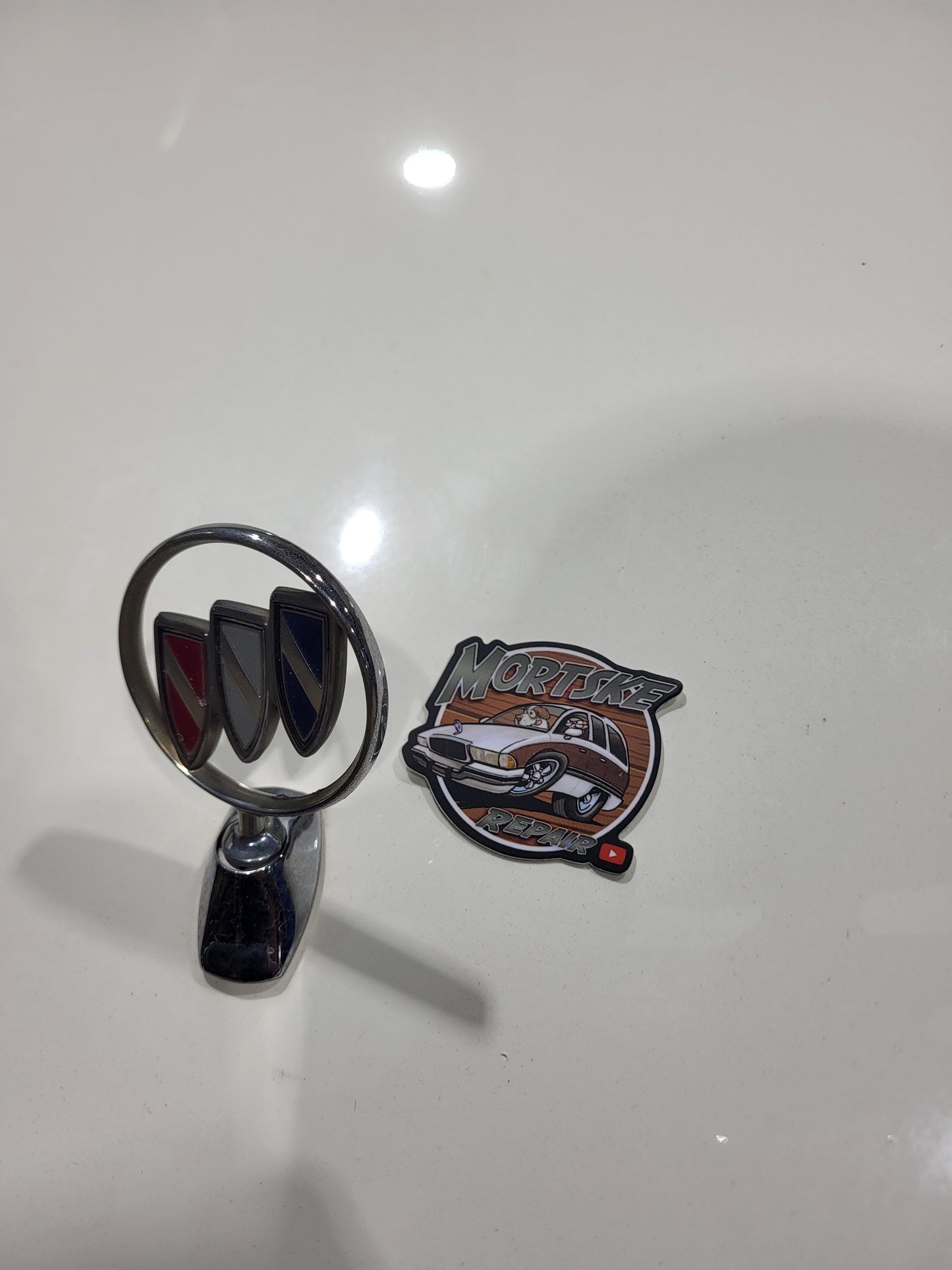 Roadmaster Wagon Mortske Repair Decal