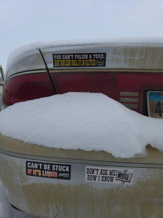 Mortske Repair Bumper Decals