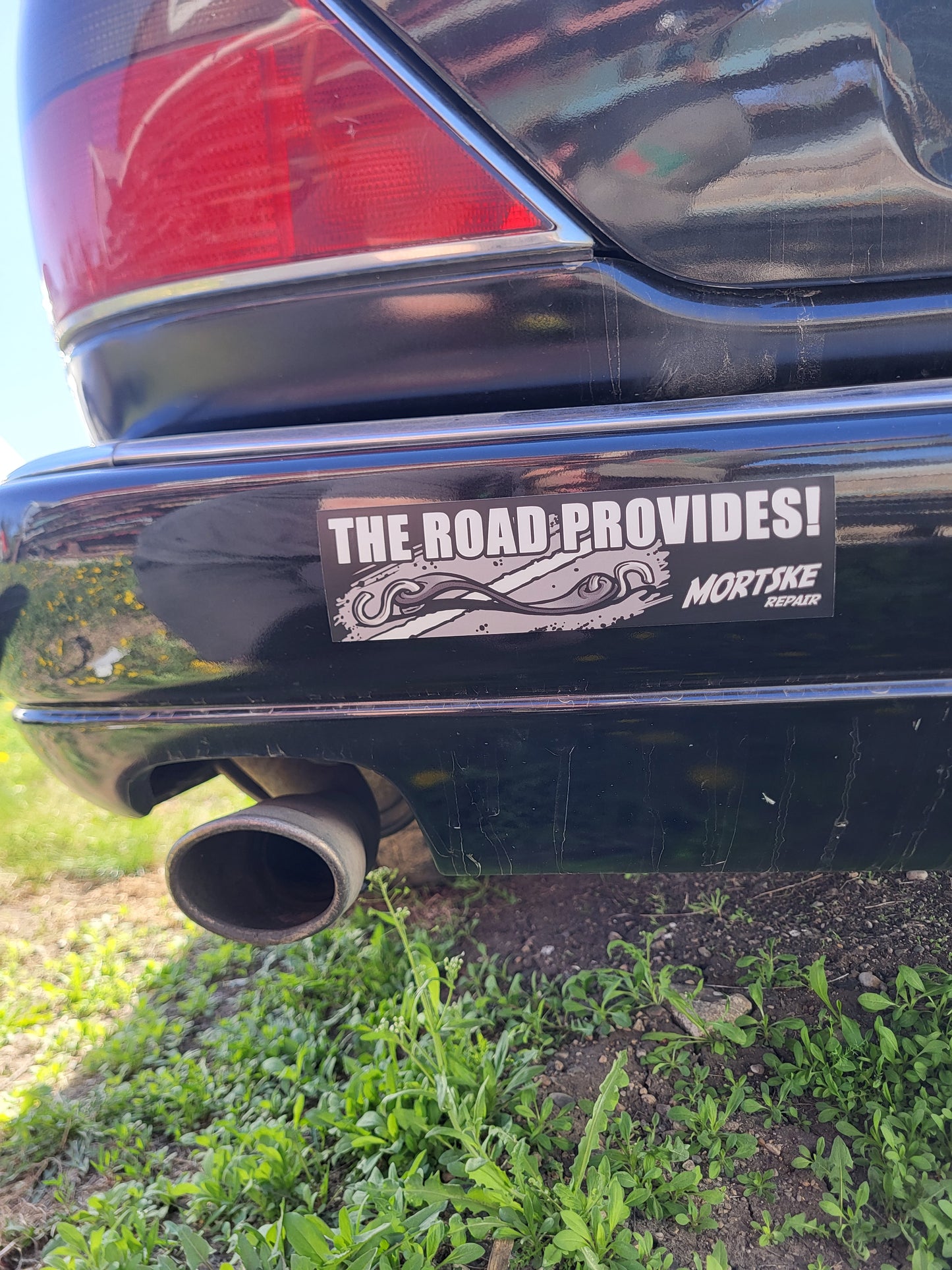 Mortske Repair Bumper Decals