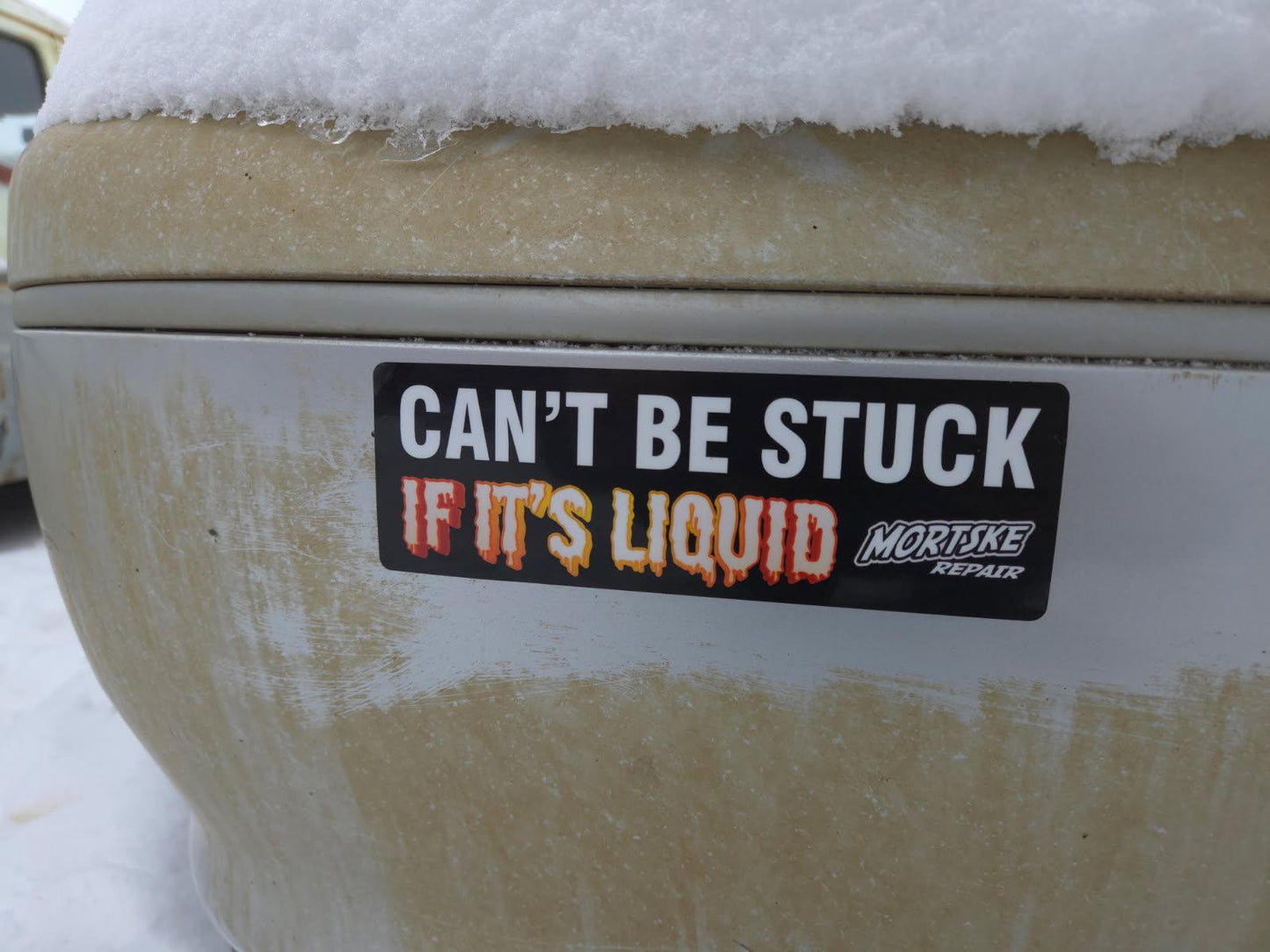 Mortske Repair Bumper Decals