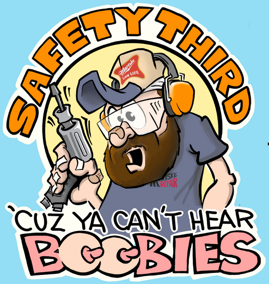 Safety Third Mortske Repair Decal